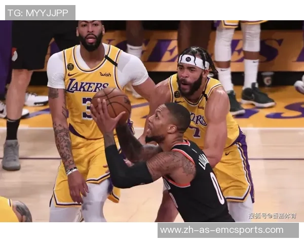 2020年NBA季后赛湖人与开拓者第四场激战回顾与精彩瞬间分析